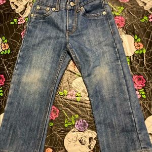 Boys faded blue 514 Levi’s size 3T.